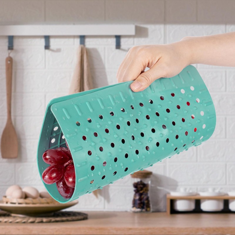 WILLKOMMEN Kitchen Sink Mat, 12" x 10" Rectangular Sink Protector