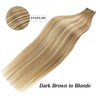 Sassina Tape in Extensions Human Hair Invisible Double Side Skin