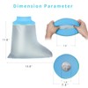 SUPERNIGHT Waterproof Foot Cast Cover for Shower and Bath Reusable