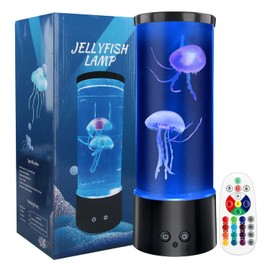 Acecharming Jellyfish Lava Lamp with 16 Color Changing Great Father's Day Gifts