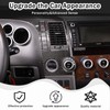 HIRUFAIT Dashboard Panel Sticker Trim for Toyota Tundra 2007-2013 Center