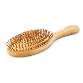 bambuswald© Sustainable hair brush, 100% bamboo, anti-static natural bristles, brush optimal hair care, natural comb for strong hair, whether curly, long or short, combing without hair breakage