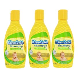 Shampoo Manzanilla Y Aloe 250 Ml Kleenbebé 3 Piezas