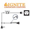Ignite Landscape Lighting Low Voltage 20-Watt Transformer for Landscape Lighting,