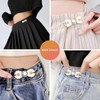 16 Pcs No Sewing Jeans Buttons Adjustable Button Pins Pant