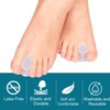 Welnove Pack of 14 Toe Separators, Gel Toe Spacers with