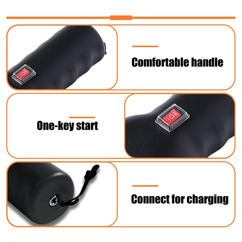 Electric Poultry Plucking Machine, Portable Handheld Spring Removal for Chickens,