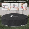 Krismile Solar Stock Tank Pool Cover,Heavy Duty All-Weather Protection 8Ft