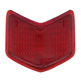 United Pacific Industries F4001 1940 Tail Light Lens - Red Glass, 1 Pack