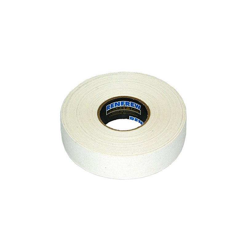 Renfrew, Cloth Hockey Tape, 1" (White, 25m)