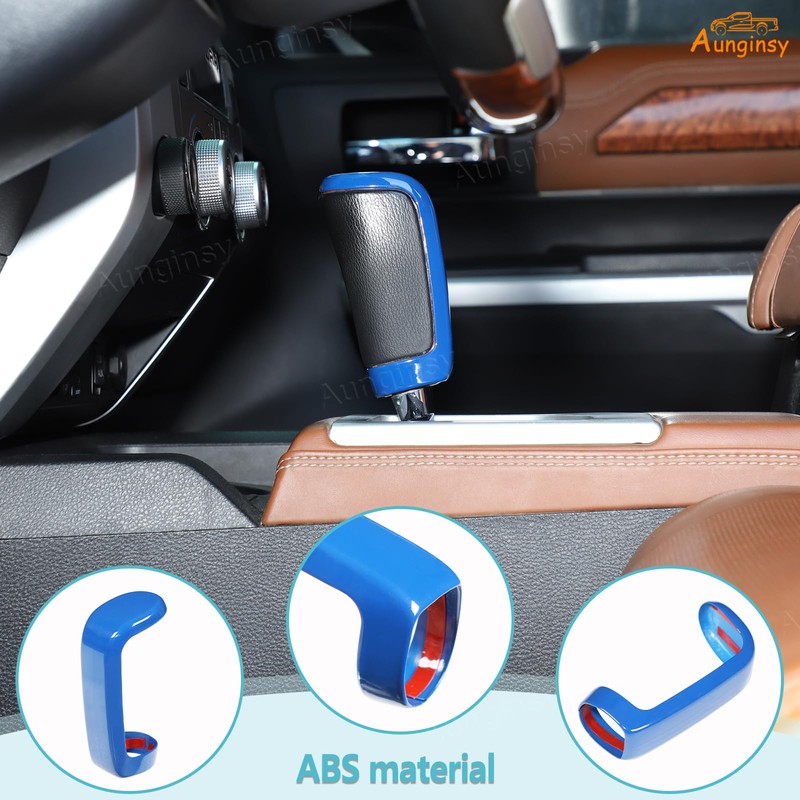 Car Gear Shifter Hand Brake Trim Cover Compatible with Toyota