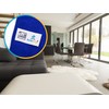 SellerKing® 6 Microfibre Cloths Green (3) and Blue (3) Microfibre