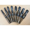 8PC HSS Cobalt Silver & Deming Drill Bits Set, Large