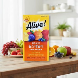 natural life Alive Once Daily Alive Multivitamin Youth Test Taker Nutrition 100 tablets, 6 units / 얼라이브원스데일리 얼라이브종합비타민 청소년 수험생영양제 100정, 6개