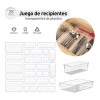 Bluelander Organizador De Cajones Joyas Maquillaje 25 Pzas De Plástico