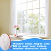 moonoom 33 Ft Window Grille Inserts Grid Kit- PVC Self-Adhesive