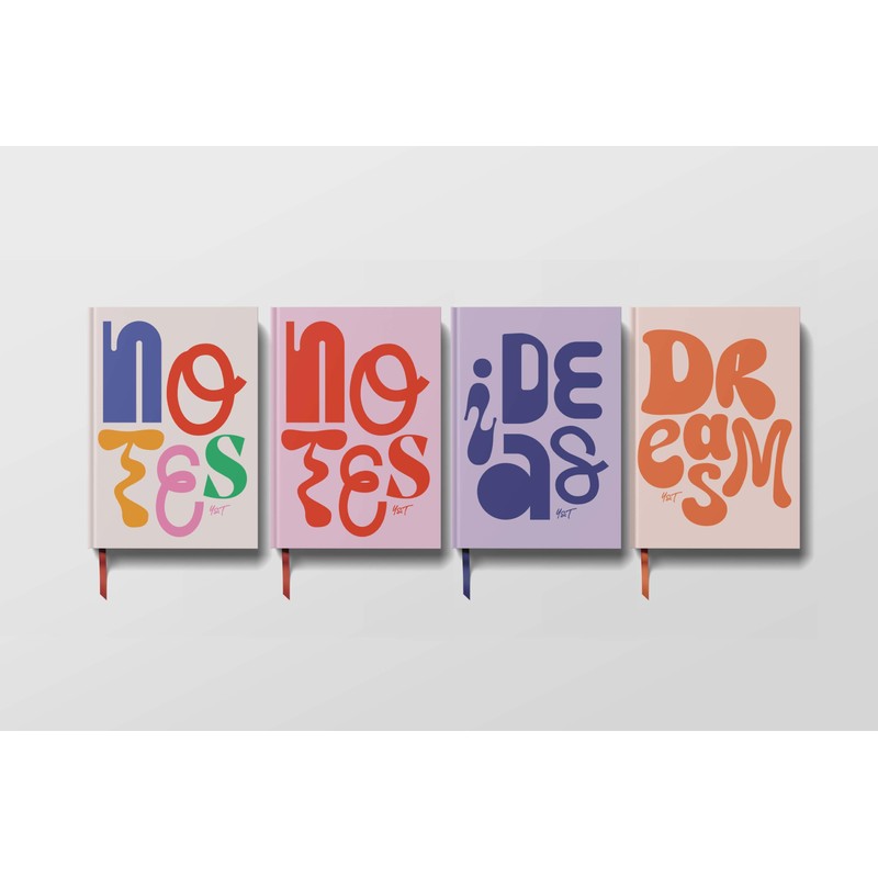 Yop & Tom Lined Notebook (A5) - Notes in Motion