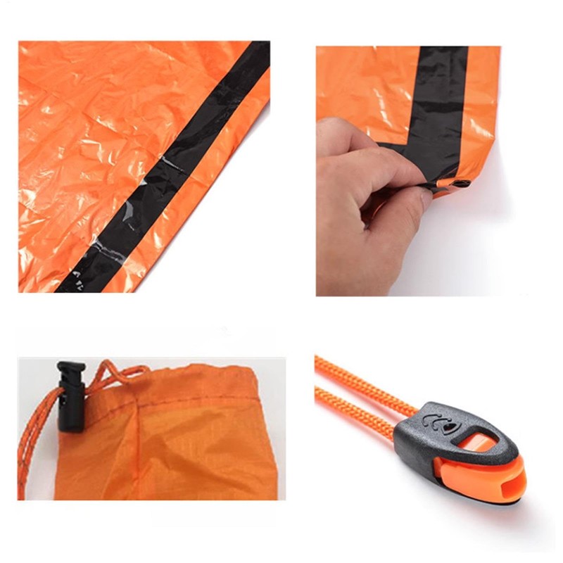 Sleeping Bags for Survival,Survival Waterproof Sleeping Bag Sack - Portable