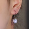 Moonstone Earrings 925 Sterling Silver Moonstone Drop Dangle Earrings, Moonstone