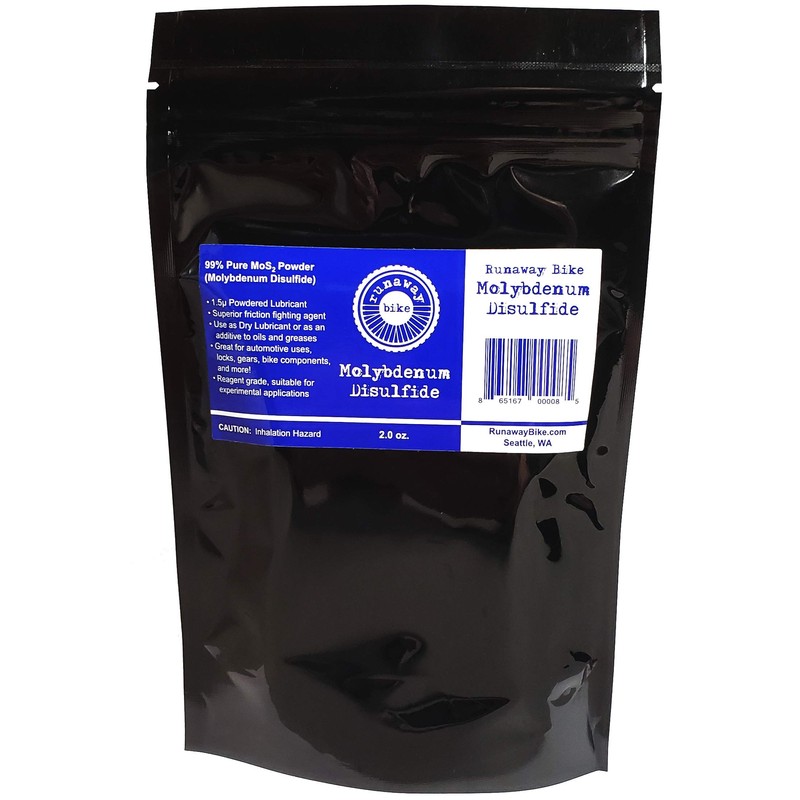 Runaway Bike Molybdenum Disulfide Powder / 2 oz. / Applicator