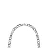 Fossil Heritage JF04769040 Men's Stainless Steel Necklace, Silver, Length: 508