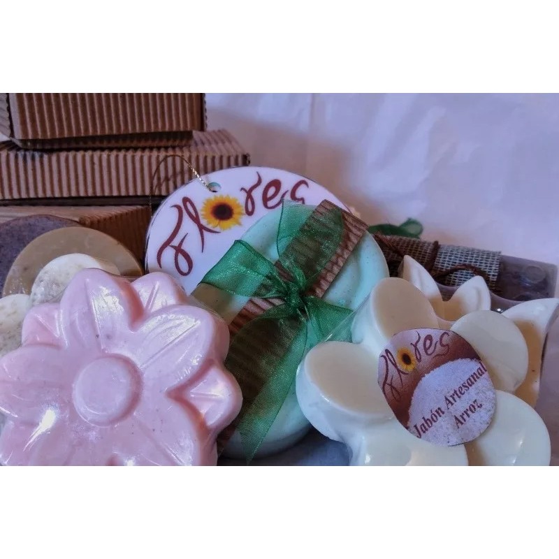 Flores Jabones Artesanales De Excelente Calidad!