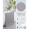 AMOAMI Bath-Mat,Ultra Thin Bath-Rugs Runner,Rubber Backed Bath Mats for Bathroom