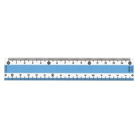 Kyoei Plastic Color Straight Ruler Blue CPK 15 B [Office Supplies]