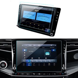 LANTU 2PCS Car Screen Protector for 2022 2023 2024 Jeep Grand Wagoneer Accessories Navigation Nano Touchscreen Protector Film HD Clear Bubble Free 12''