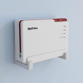Wall Mount for AVM Fritz!Box 5690 Pro, Router Holder Wall Mount Fritzbox Accessories Wall Mount