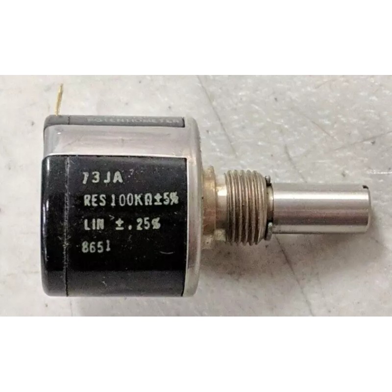 Clarostat 73JA 100K Precision Potentiometer