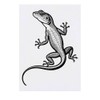 'Common Lizard' Temporary Tattoo - Water Resistant, Skin-Safe, Non-Toxic Transfer