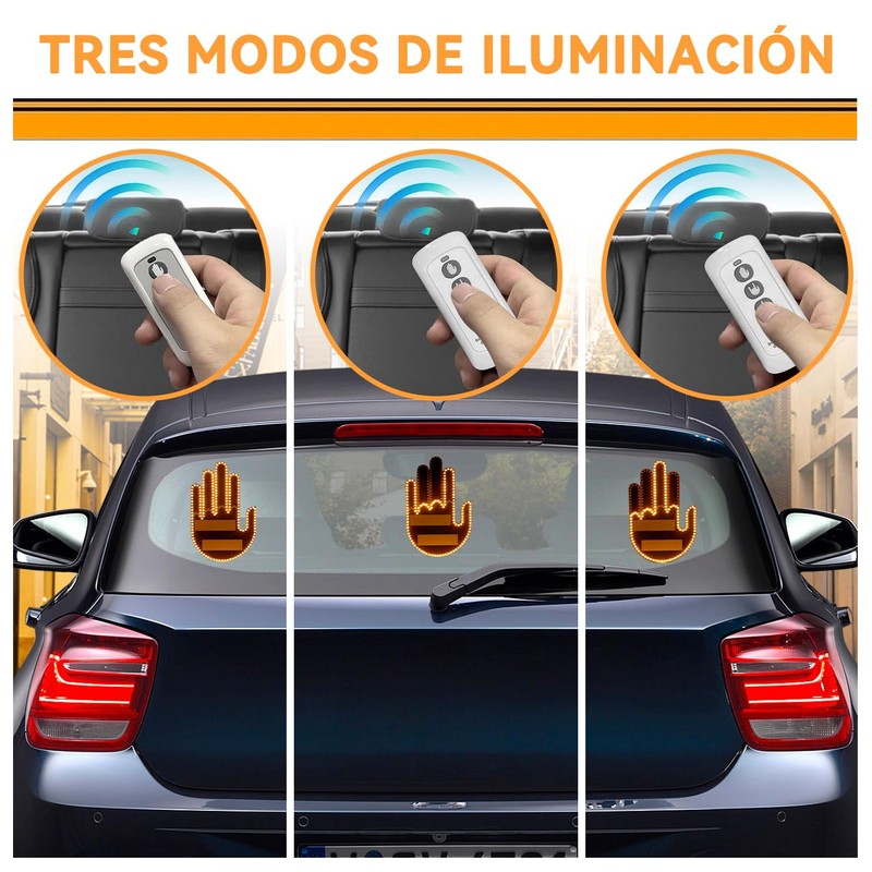 KIONTS Luz De Gesto para Coche, LED Luces de Gesto