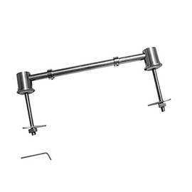 Wirquin Celmac Removable Top Fix Hinge Bar Set Concealed Fix Anti Vandal Steel 20120566