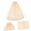 COLLBATH 4pcs Reusable Seafood Cooking Bags Thread Steam Bags for