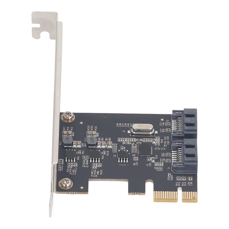 PCI E to SATA Adapter Card 2 Port 6Gbps PCIE3.1x1