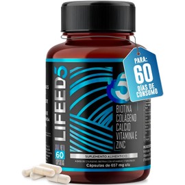LIFEED5 Men Vitaminas para Hombre con Creatina 45 cápsulas519mg pporción