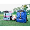 Moonlike Youth Soccer Bag, Soccer Backpack for Football Volleyball Basketball,
