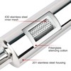 EVIL ENERGY Exhaust Muffler,Stainless Steel Exhaust Tip,Universal 18.5" Length (Burnt,3"