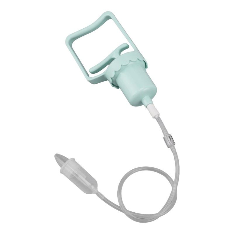 Baby Nose Aspirator Hand Puller Nose Sucker Manual Soft Silicone