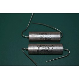 Aerovox Paper/Oil NOS 2.0 uF 300 Vdc Receiver Amplifier Electrolytic Capacitors