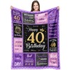 40th Birthday Gifts Women Unique, Happy 40th Birthday Gifts for