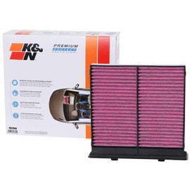 K&N Filters Cabin Air Filter Dashboard Activated Carbon DVF5058
