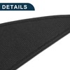 X AUTOHAUX Leather Car Door Anti Kick Pad Sticker for