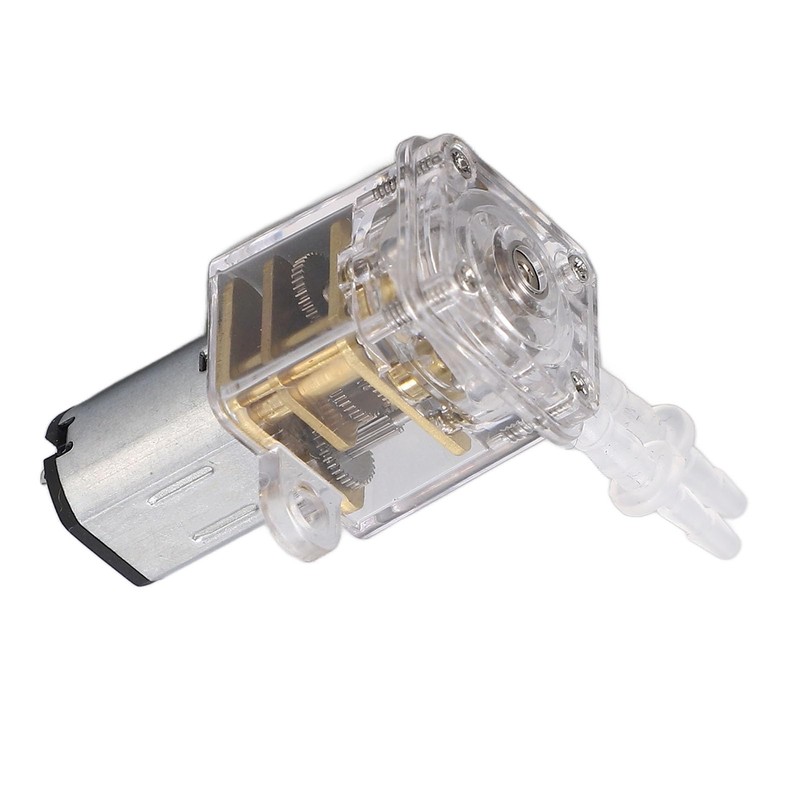 Peristaltic Metering Pump, Clear Visible Micro Flow Peristaltic Pump Small