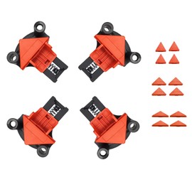 60/90/120 Multi Degree Corner Clamps for Woodworking Adjustable Angle Positioning Woodworking Tools for Square Frames Carson Clamp,Adjustable Spring Loaded Angle Clamp