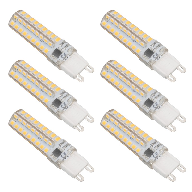6PCS G9 LED Bulb Dimmable 3W 270LM 72LEDs G9 Bulb