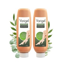 Varigel 225gr - PAQUETE 2 PIEZAS - Gel para Piernas Cansadas y Varices - con Hammamelis, Castaña de Indias, Aloe Vera y Gingko Biloba - Relaja y Ayuda a Mejorar la Apariencia en Piernas