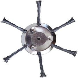 spier Steel Wire Strimmer Head Brush Cutter Wire Weed Blade for Garden Lawn Trimmer Head Lawn Mower Power Tool (3 or 6 Cutters)
