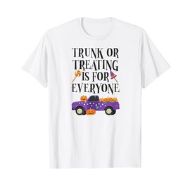 Trunk or Treating Is For Everyone Pickup Truck Pumpkin T-Shirt